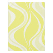 Gelbe Wellen Tableclout Tischdecke (Vorderseite)