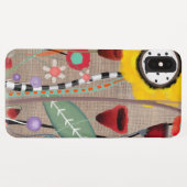 Gelbe Wiesenmohnchen Case-Mate iPhone Hülle (Rückseite (Horizontal))