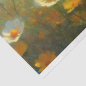 Gelbe Wildblume beeindruckende Malerei Decoupage Seidenpapier (Ausschnitt)