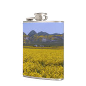 Gelbe Wildblume Flachmann (Links)