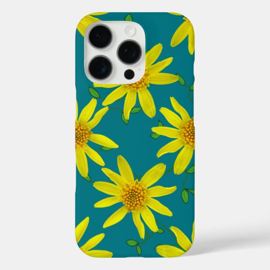 Gelbe Wildblume für alle Farben Case-Mate iPhone Hülle (Rückseite)