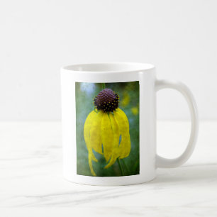 Gelbe Wildblume Kaffeetasse