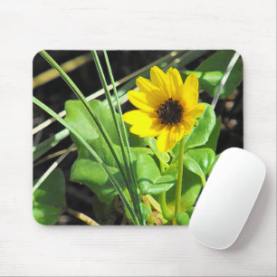 Gelbe Wildblume Mousepad