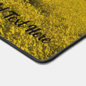 Gelbe Wildblume Schreibtischunterlage (Ecke)