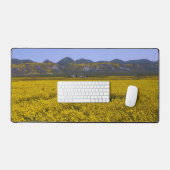 Gelbe Wildblume Schreibtischunterlage (Tastatur & Maus)