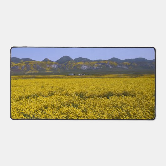 Gelbe Wildblume Schreibtischunterlage (Vorderseite)