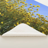 Gelbe Wildblume Sherpadecke (3/4)
