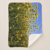 Gelbe Wildblume Sherpadecke (Vorderseite)