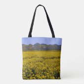 Gelbe Wildblume Tasche (Rückseite)