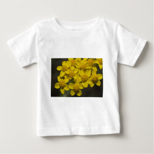 Gelbe Wildblumen Baby T-shirt