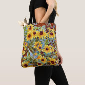 Gelbe Wildblumen Blumenstrauß Tasche (Von Nahem)
