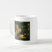 Gelbe Wildblumen Kaffeetasse (Vorderseite Links)