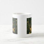 Gelbe Wildblumen Kaffeetasse (Mittel)