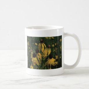 Gelbe Wildblumen Kaffeetasse