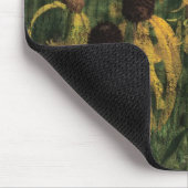 Gelbe Wildblumen Mousepad (Ecke)