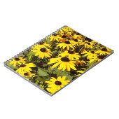 Gelbe Wildblumen Notizblock (Linke Seite)