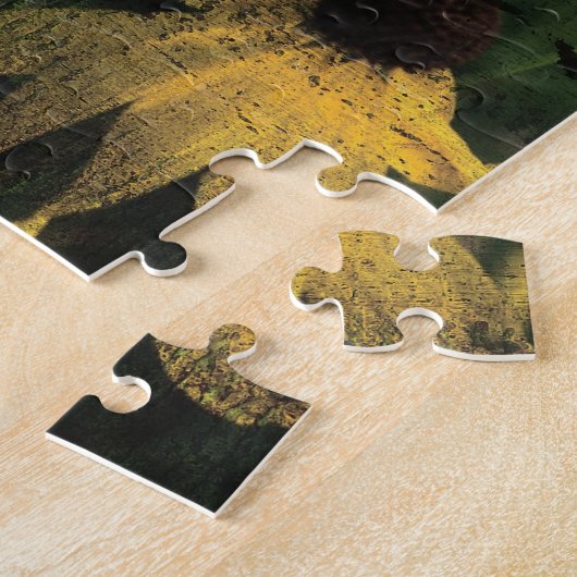 Gelbe Wildblumen Puzzle (Seite)