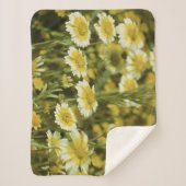 Gelbe Wildblumen Sherpadecke (Vorderseite)