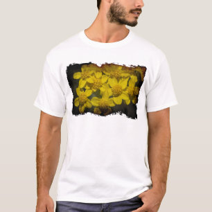 Gelbe Wildblumen T-Shirt
