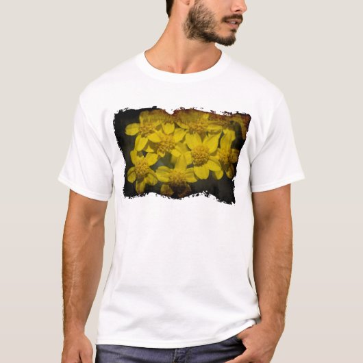 Gelbe Wildblumen T-Shirt (Vorderseite)