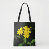 Gelbe Wildblumen Tasche (Vorderseite)