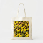 Gelbe Wildblumen Tragetasche (Vorne)