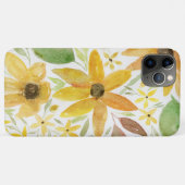 Gelbe Wildblumen und Sonnenblumen im Wasser Case-Mate iPhone Hülle (Rückseite (Horizontal))