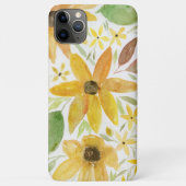 Gelbe Wildblumen und Sonnenblumen im Wasser Case-Mate iPhone Hülle (Rückseite)