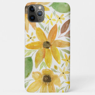 Gelbe Wildblumen und Sonnenblumen im Wasser Case-Mate iPhone Hülle