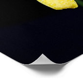 Gelbe Wilde Blume Poster (Ecke)