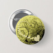 Gelbe Wirbel Button (Vorne & Hinten)