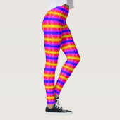 Gelbe Wirbel Leggings (Rechts)