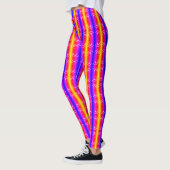 Gelbe Wirbel Leggings (Links)