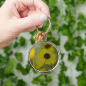 Gelbe Wüsten-wilde Blumen-klassische Schlüsselanhänger (Hand)