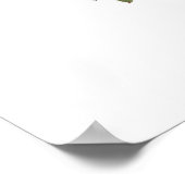 Gelbe Yosemite-Wildblumen-Poster Poster (Ecke)
