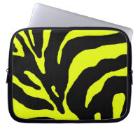 Gelbe Zebrastreifen Tierdruck