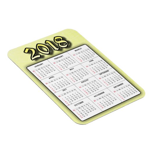 Gelbe Zeitschrift 2018 Magnet (Rechte Seite)
