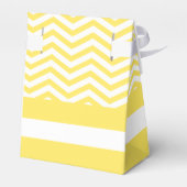 Gelbe, Zickzack Zackenzackmücke Geschenkschachtel (Rückseite)