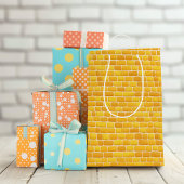 Gelbe Ziegelstraße Mittlere Geschenktüte