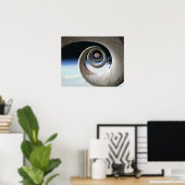 Gelbe Ziegelstraße Poster (Heimbüro)