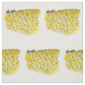 Gelbe Ziegelstraße Stoff (Muster)