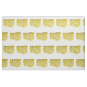 Gelbe Ziegelstraße Stoff (Fat Quarter (45,7 x 55,9 cm))