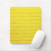 gelbe Ziegelwand Mousepad (Mit Mouse)