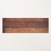 gelbe Ziegelwand Yogamatte (Rückseite (Horizontal))