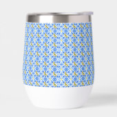 Gelbe Zitrone Blaue Fliese  (Links)