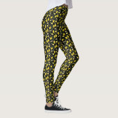 Gelbe Zitrone Leggings (Rechts)