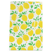 Gelbe Zitronen, frisch 2 Mittlere Geschenktüte (Rückseite)