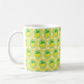 Gelbe Zitronen Kaffeetasse (Links)