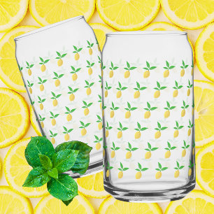 Gelbe Zitronenlimonade Dosenglas