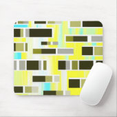 Gelbe Zusammensetzung Mousepad (Mit Mouse)